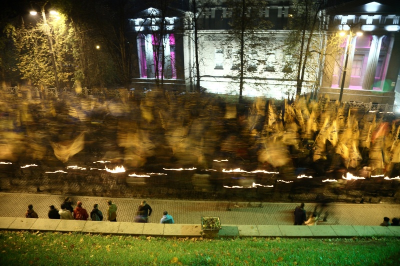 "Марш нації" у Києві: активісти зажадали відмовитися від виборів на Донбасі